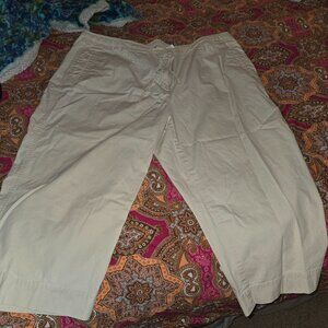 Talbot's Khaki Capri